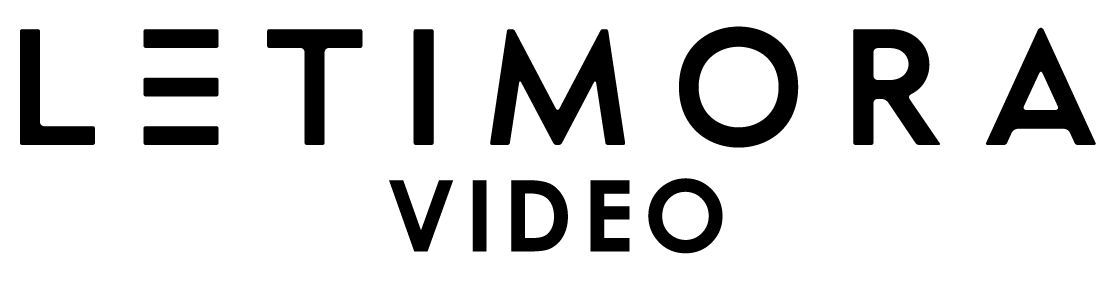 logo Letimora vídeo en negro